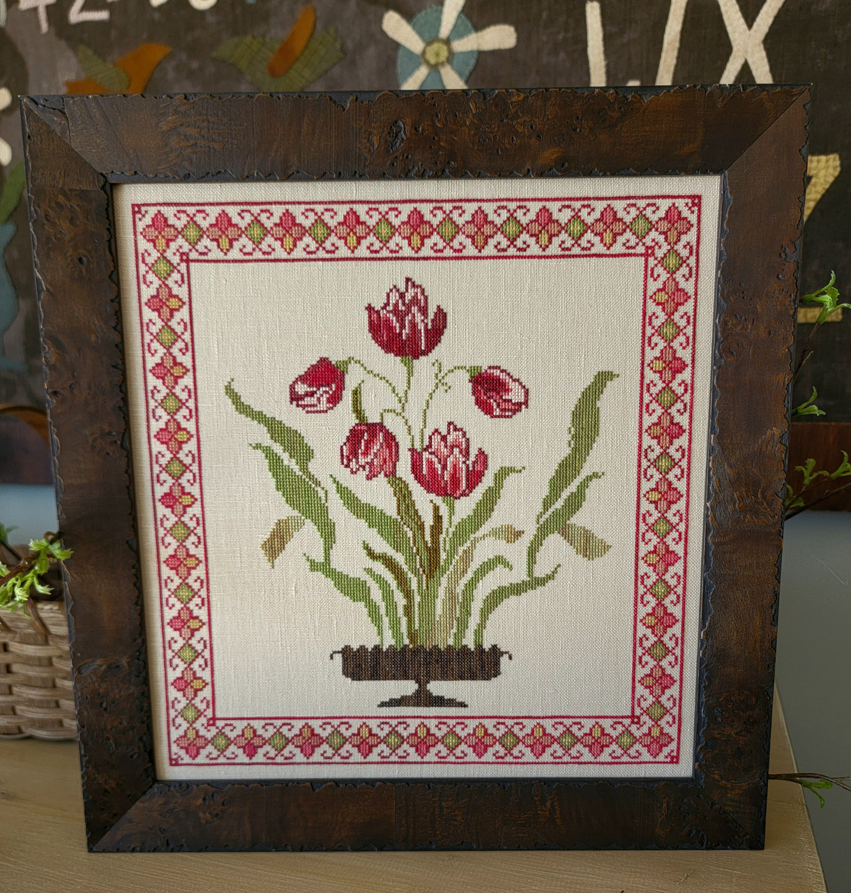 Temperance Tulips - Cross Stitch Pattern
