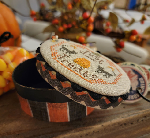 Trick or Treat Cove - Just Treats - Halloween Cross Stitch