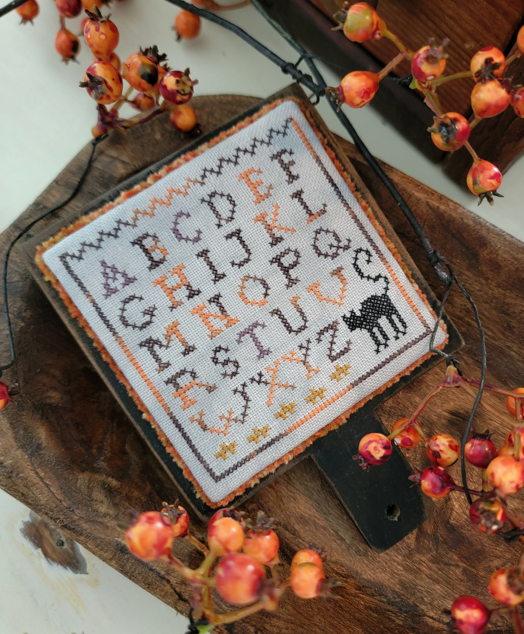 Holiday Hornbook - Halloween - Cross Stitch Pattern