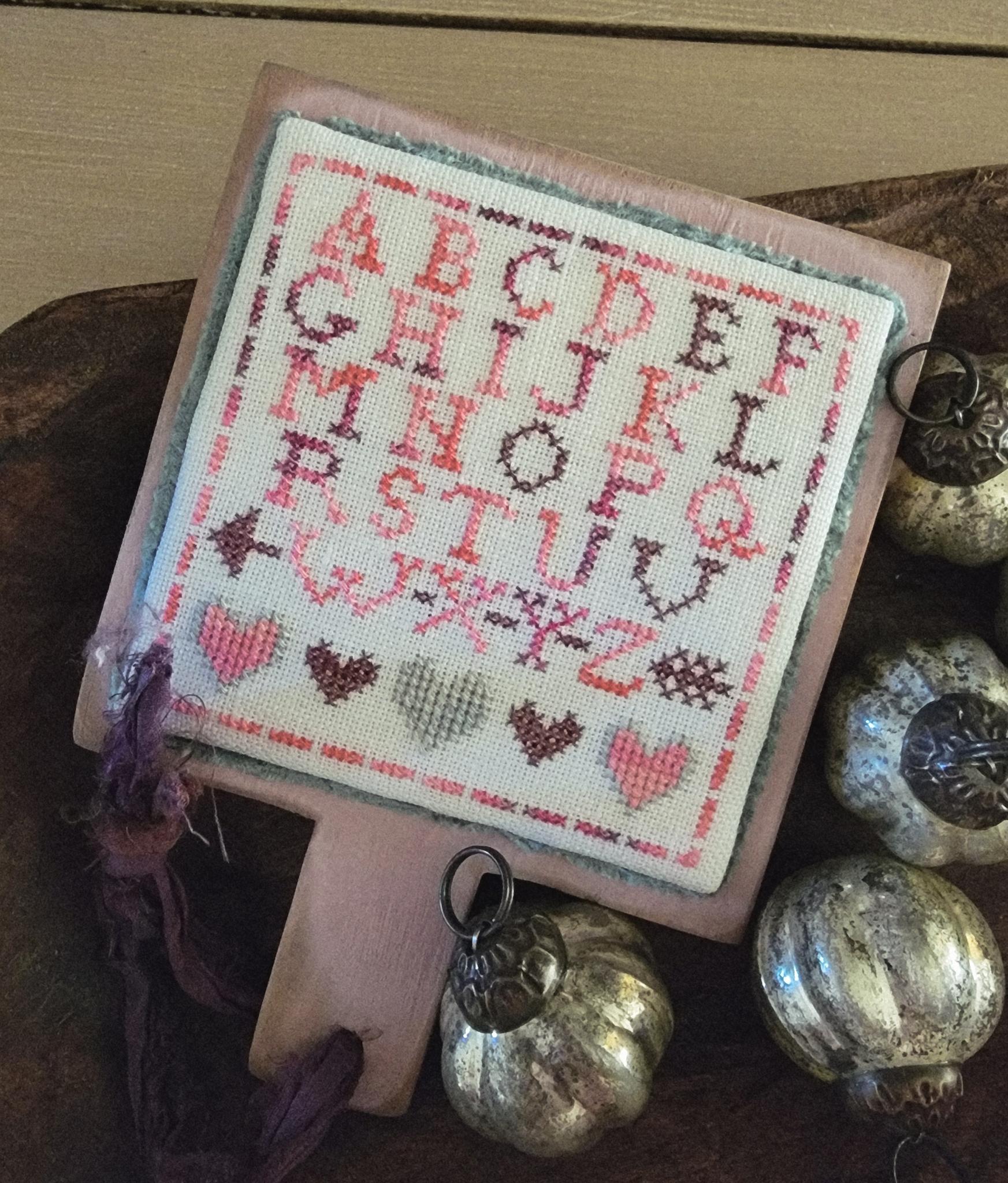 Holiday Hornbook - Valentine's Day - Cross Stitch Pattern