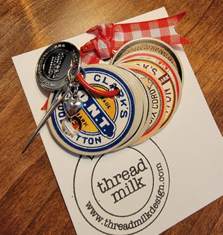 Spool Label Thread Milk - Floss Drops 