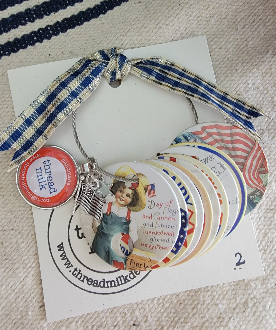 Patriotic Thread Milk - Set 2 - Floss Drops 
