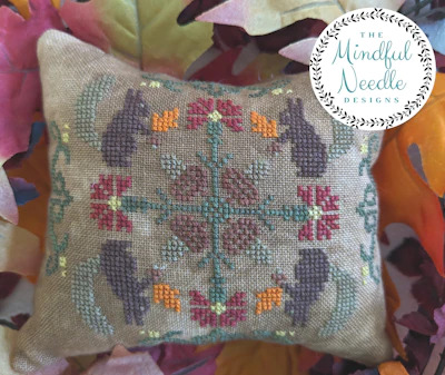 Squirrel Frolic - Cross Stitch Pattern