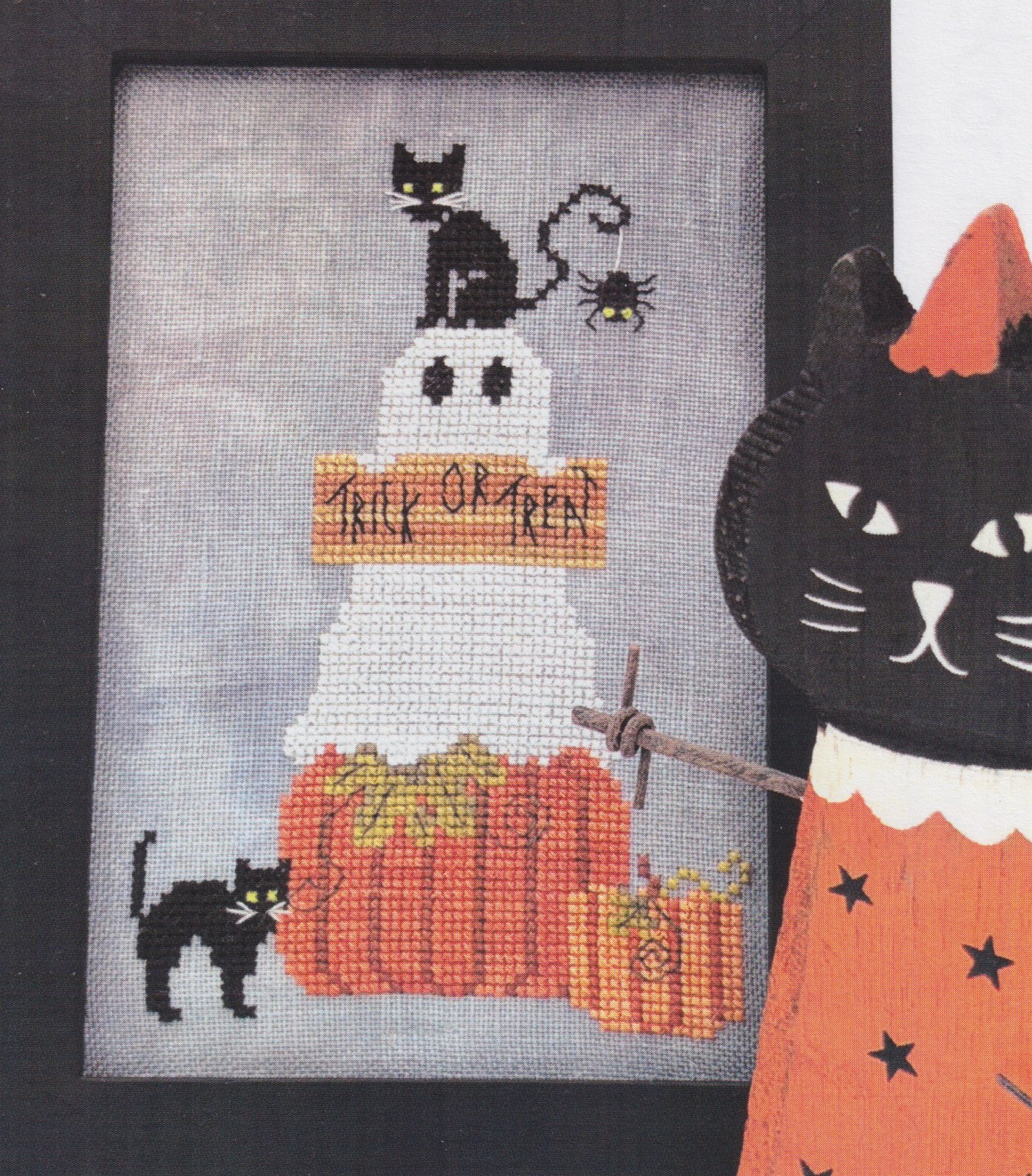 Trick or Treat - Halloween Cross Stitch Pattern