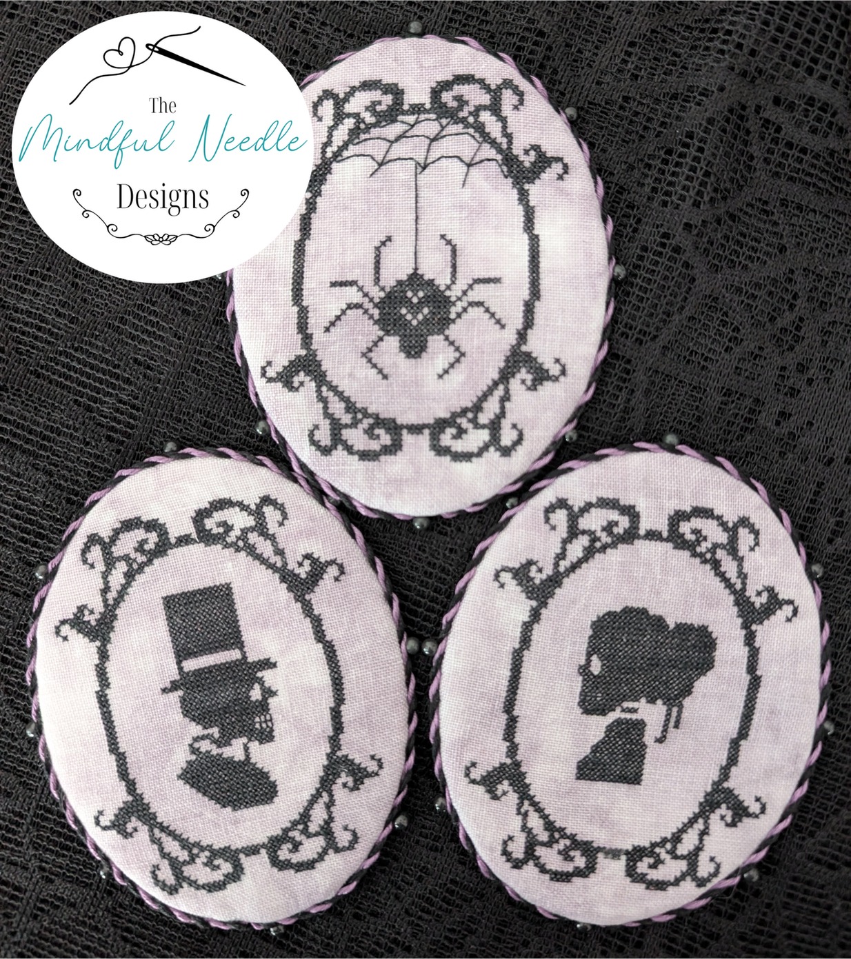 The Skullingtons - Halloween Cross Stitch Pattern