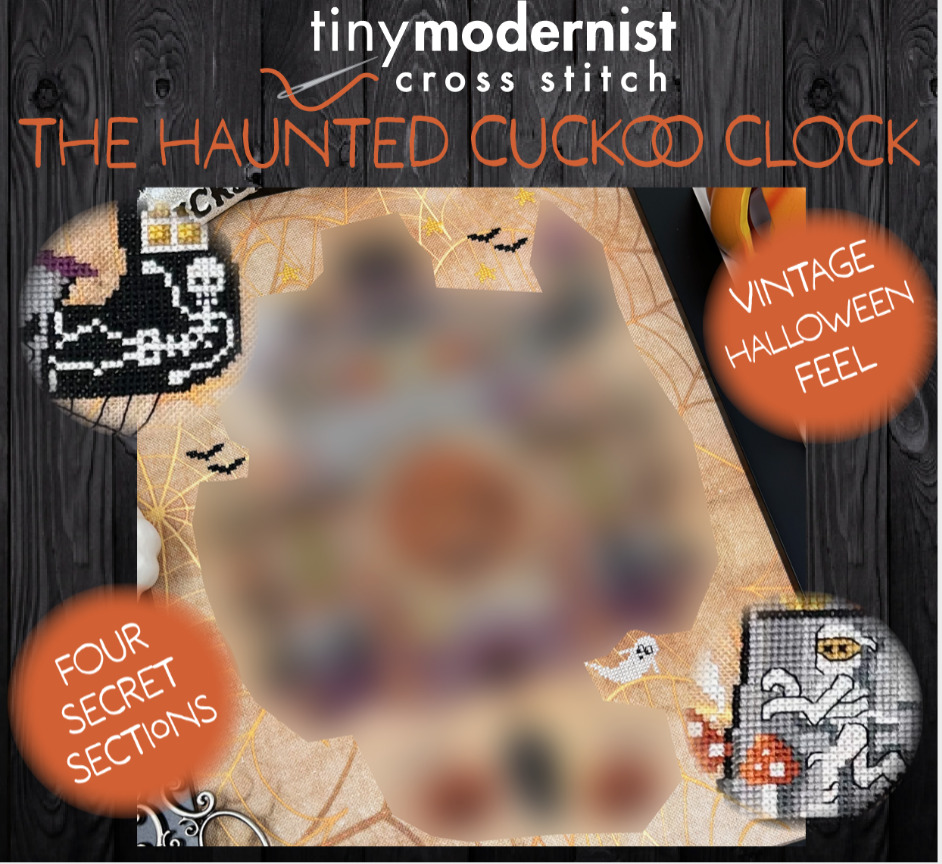 The Haunted Cuckoo Clock Part 1 - Cross Stitch Pattern 