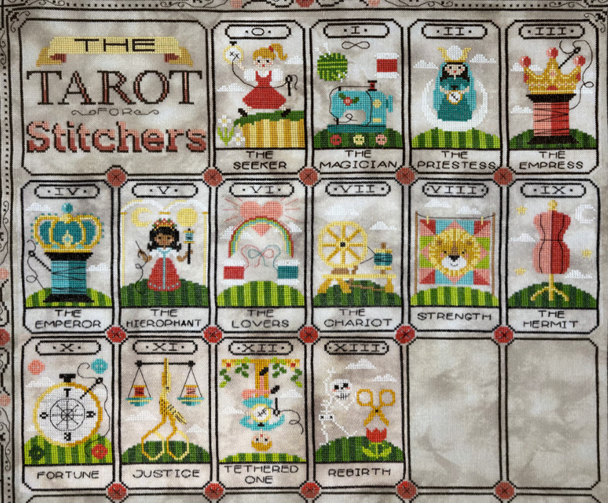 Tarot For Stitchers 7 - Cross Stitch Pattern 