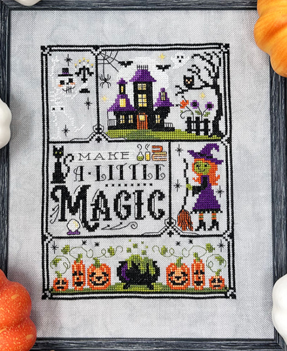 Make A Little Magic - Halloween Cross Stitch Pattern 