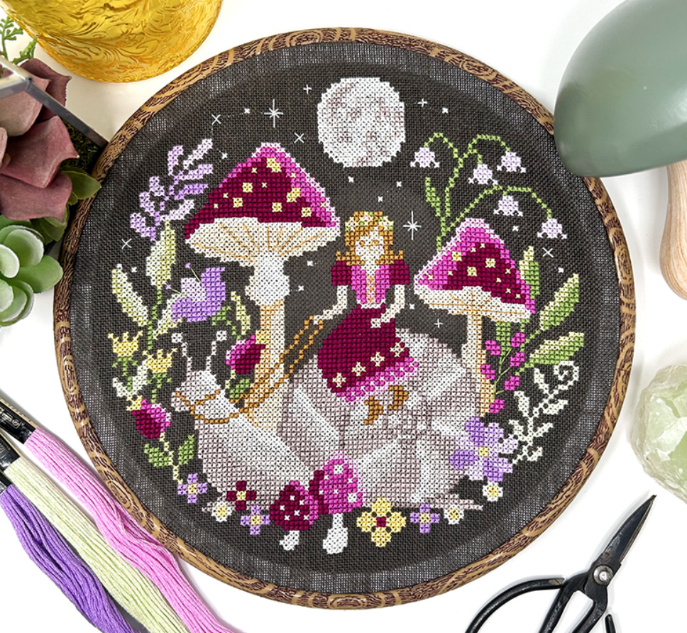 The Snail Rider - Cross Stitch Pattern