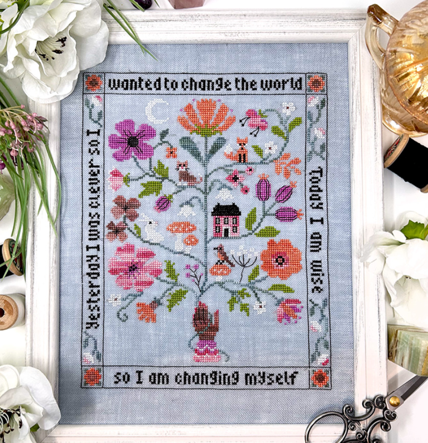 Yesterday I was Clever - Cross Stitch Pattern