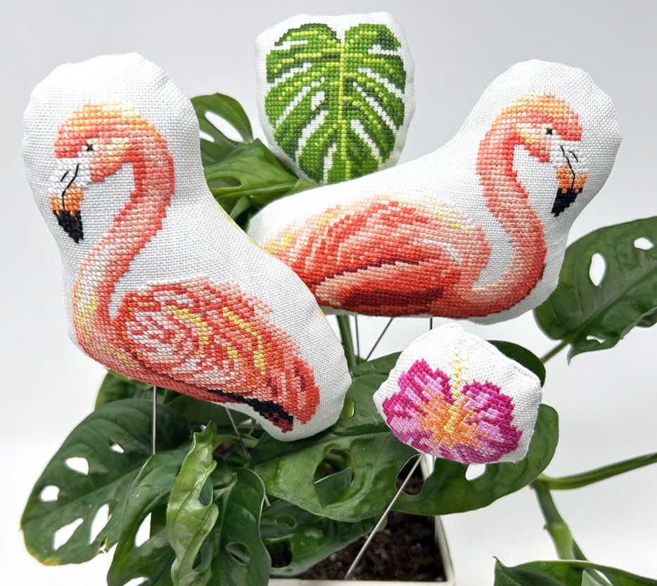 Flamingo Flamboyance - Cross Stitch Pattern