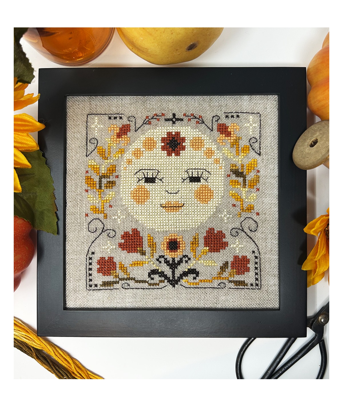 Harvest Moon - Cross Stitch Pattern