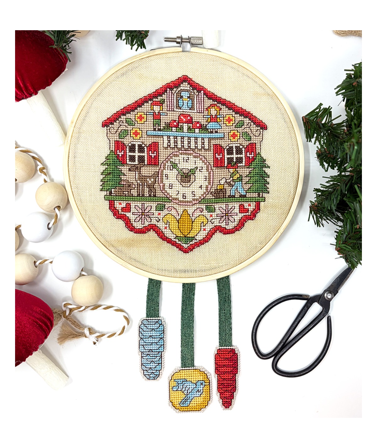Classic Cuckoo Clock - Cross Stitch Pattern