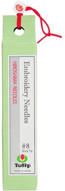Tulip Embroidery Needles - Size 8