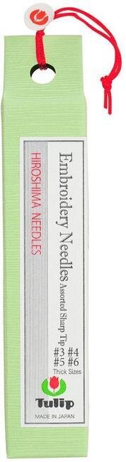 Tulip Embroidery Needles - Size 3 4 5 6