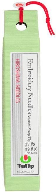 Tulip Embroidery Needles - Size 7 8 9 10