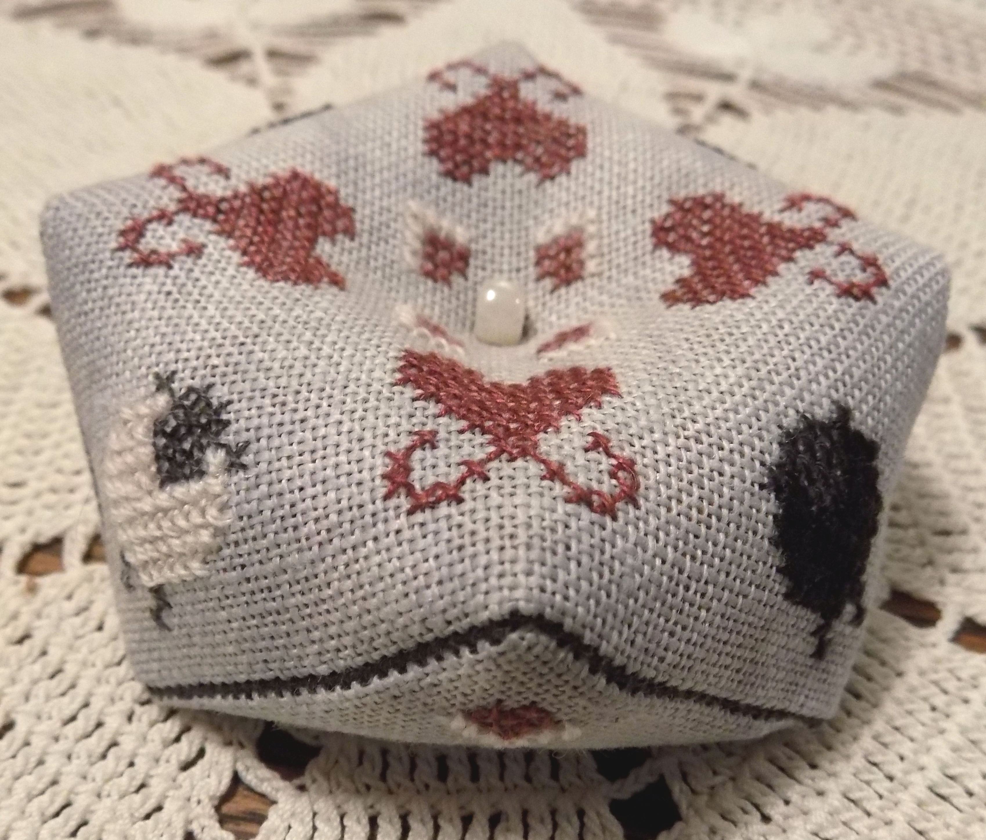 Baa Baa Biscornu - Cross Stitch Pattern