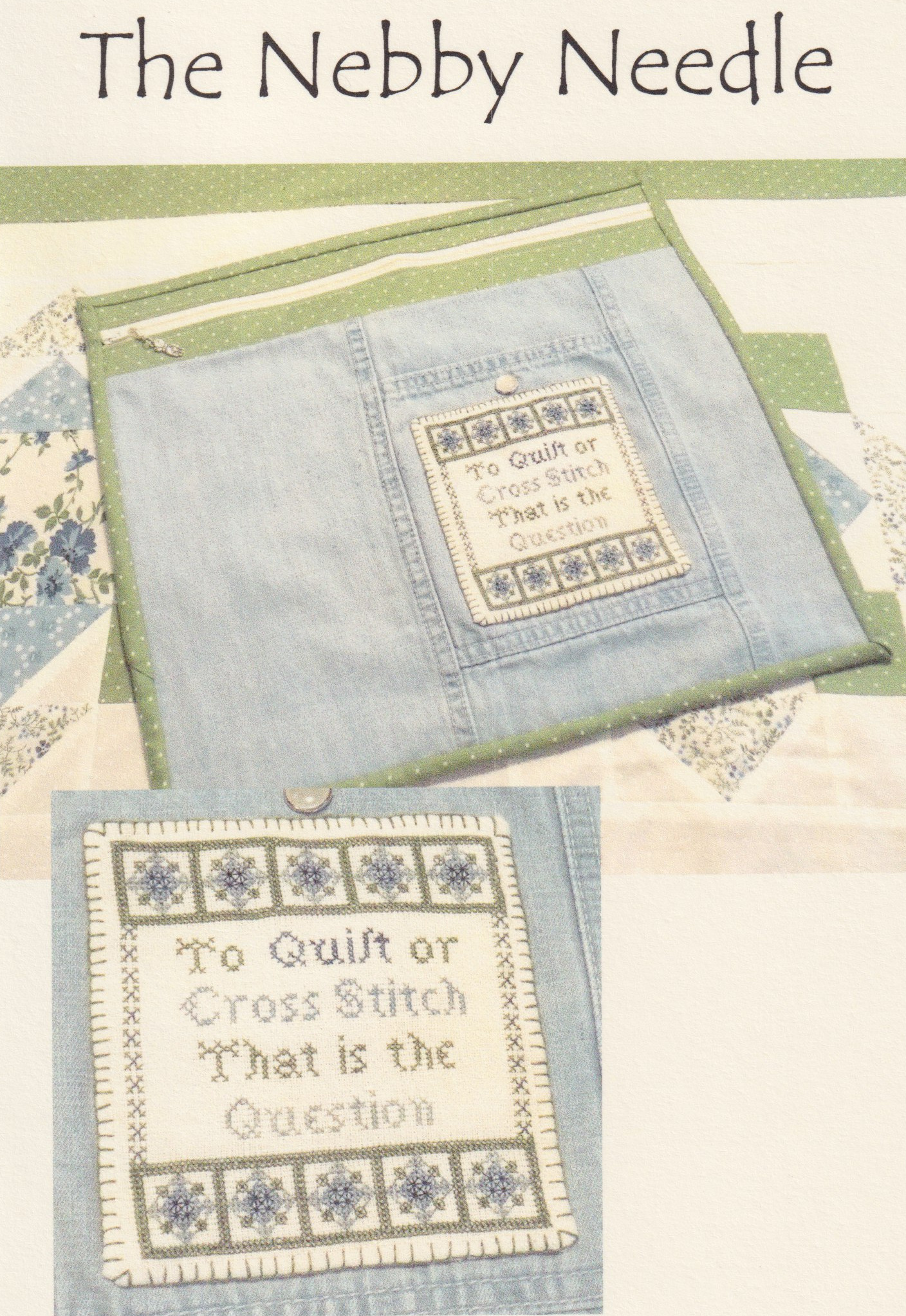To Quilt or Cross Stitch - Cross Stitch Pattern