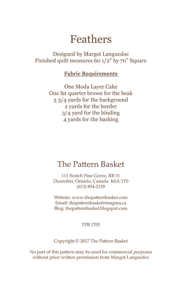 Feathers - Quilt Pattern