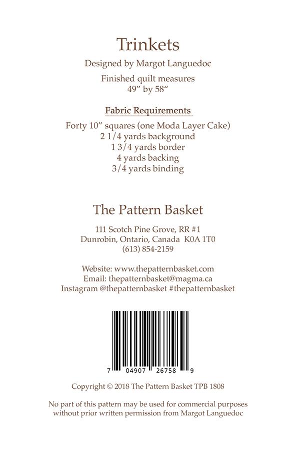 Trinkets - Quilt Pattern
