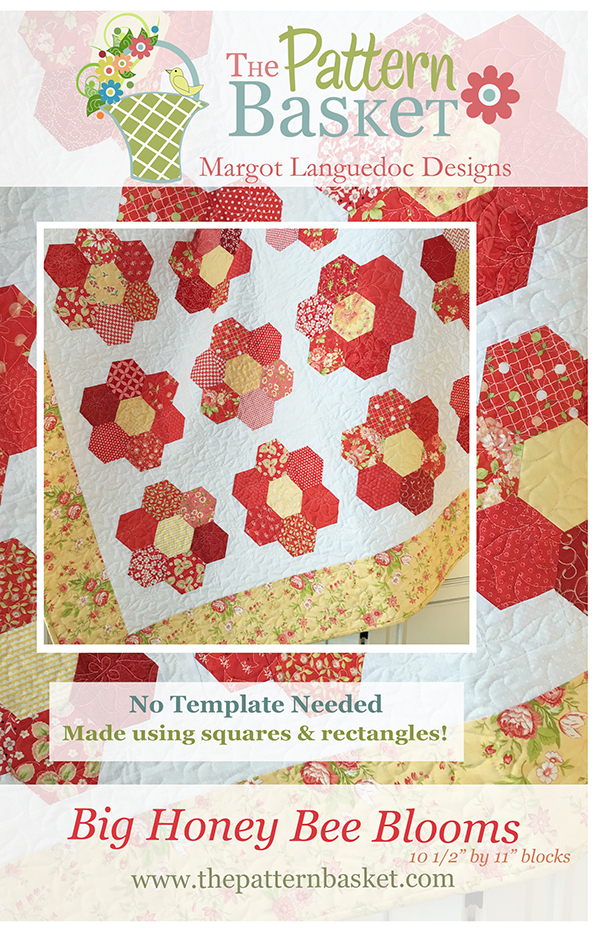 Big Honey Bee Blooms - Quilt Pattern