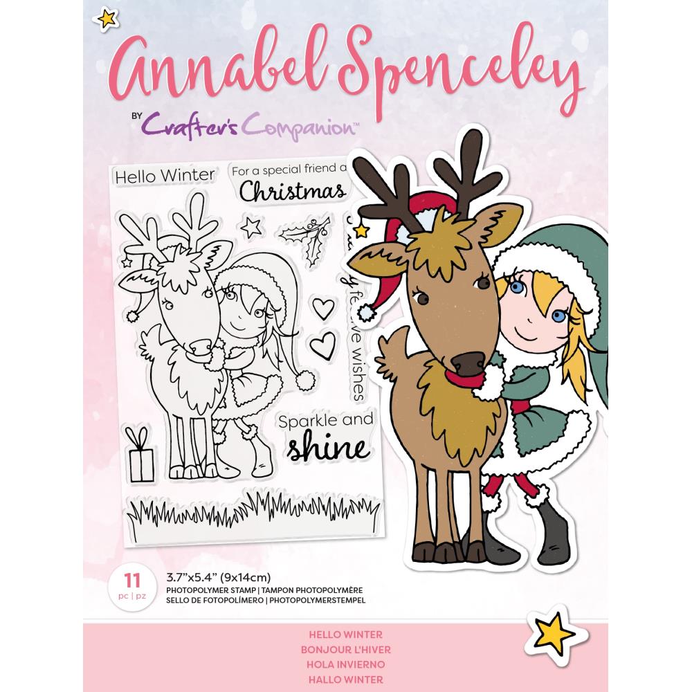 Hello Winter - Christmas Clear Stamps