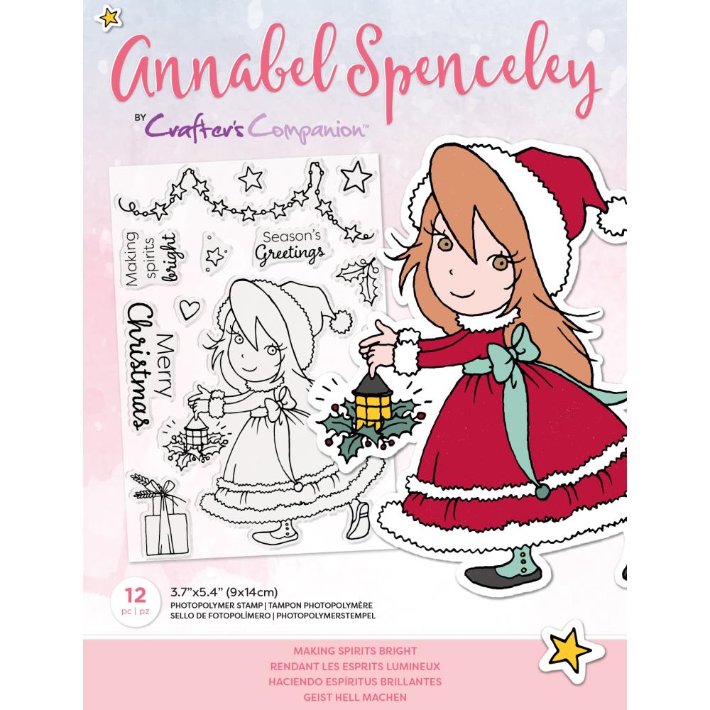 Making Spirits Bright - Christmas Clear Stamps