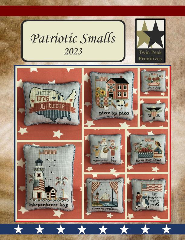 Patriotic Smalls 2023 - Cross Stitch Pattern