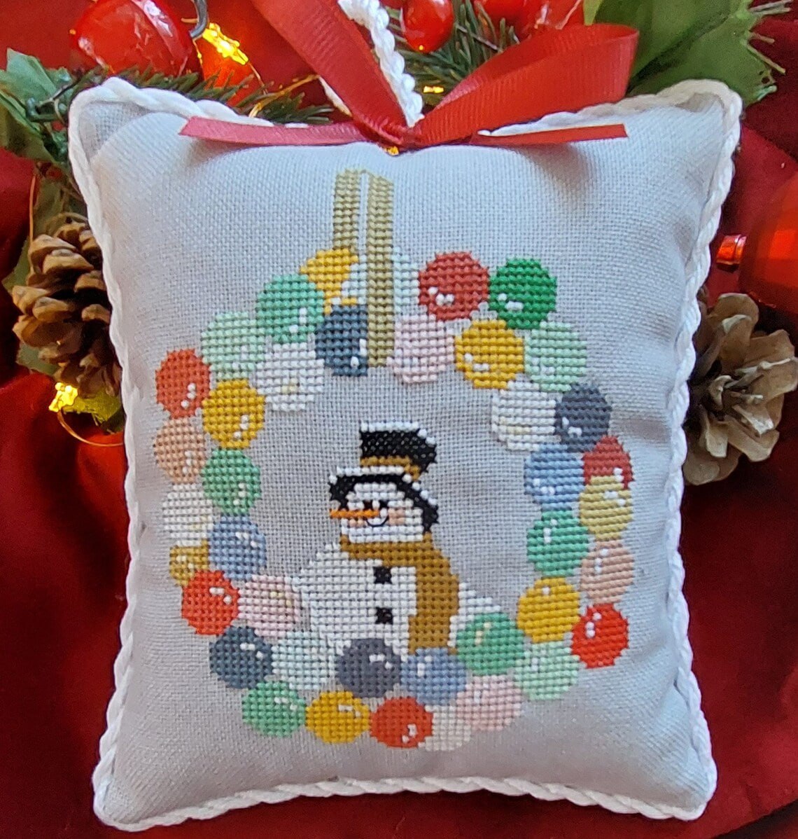 Christmas Wreaths 2023  - Cross Stitch Pattern 