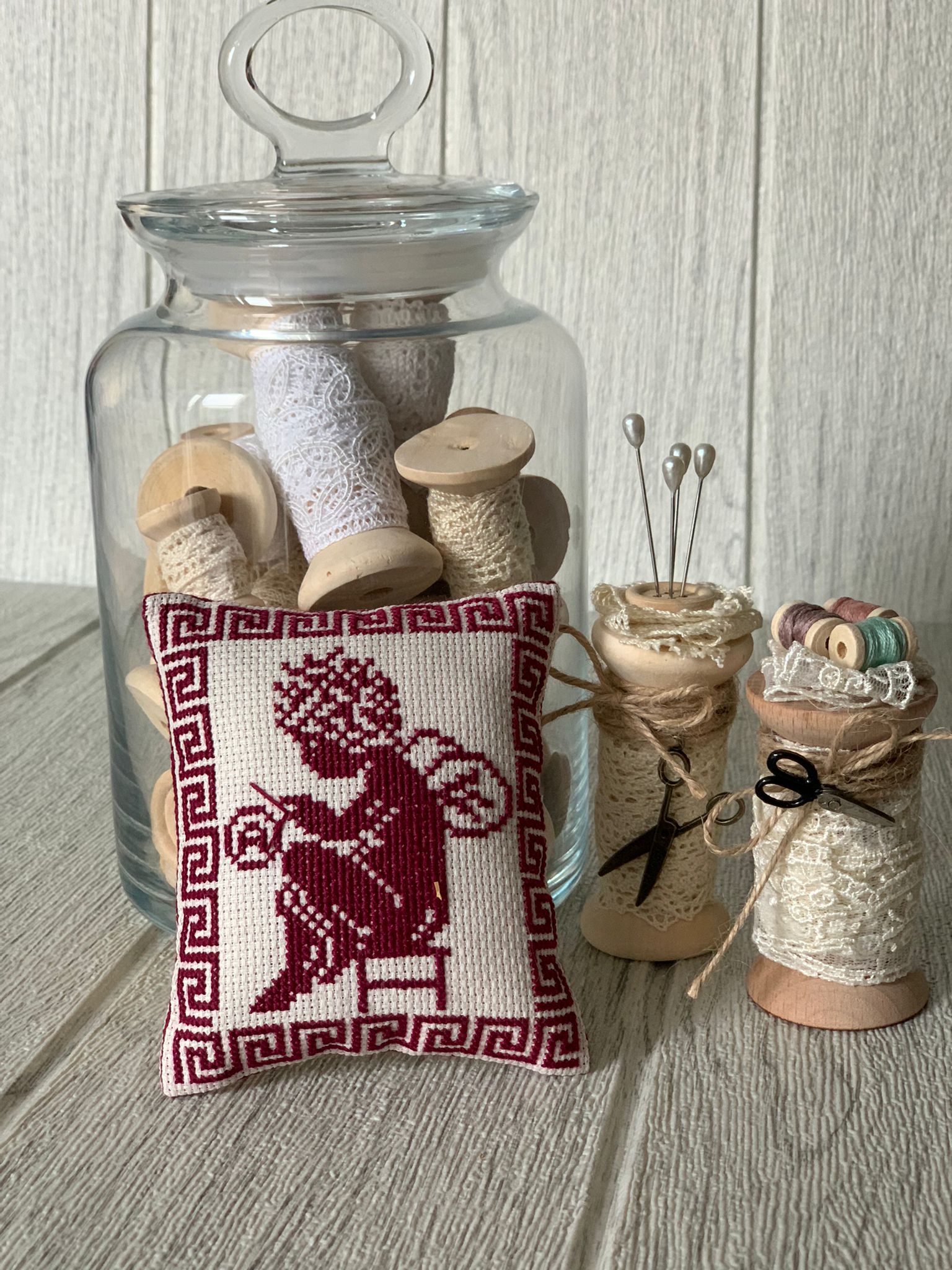 The Red Smalls 2024 - Cross Stitch Book 