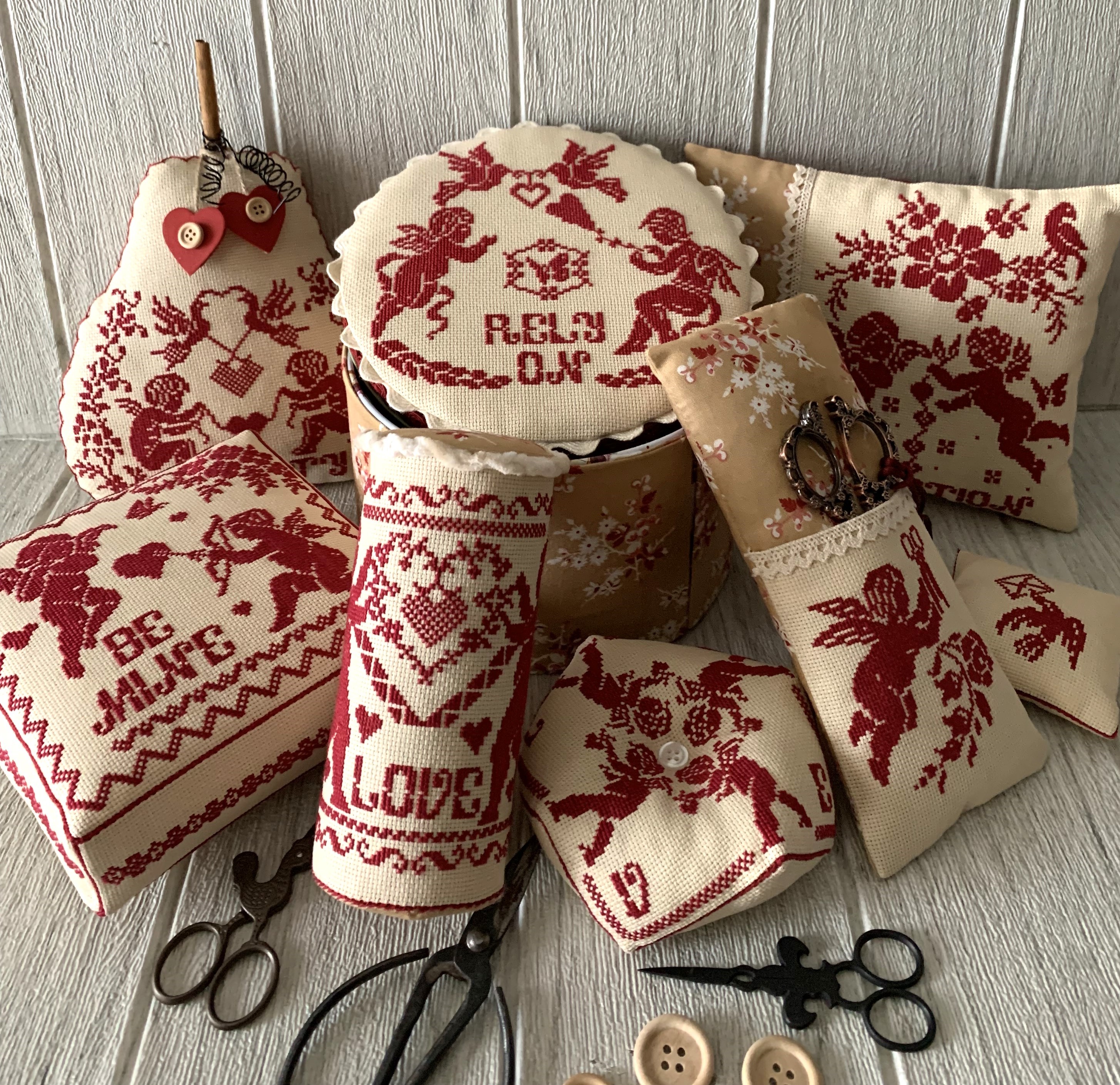 Projection Of Love - Valentine Cross Stitch Book