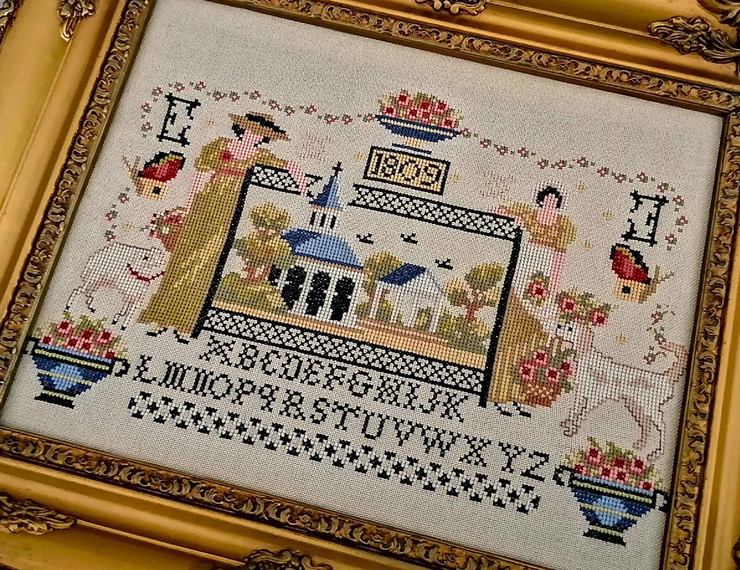 Two Sisters 1809 Sampler - Cross Stitch Pattern