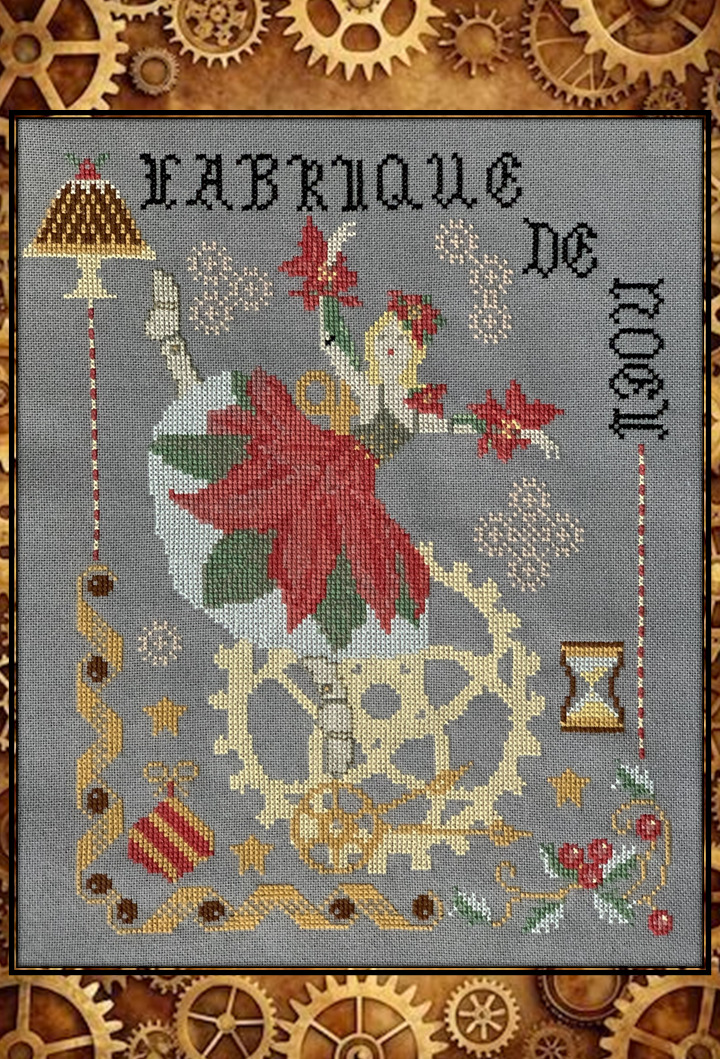 Steampunk Christmas Factory - Cross Stitch Pattern