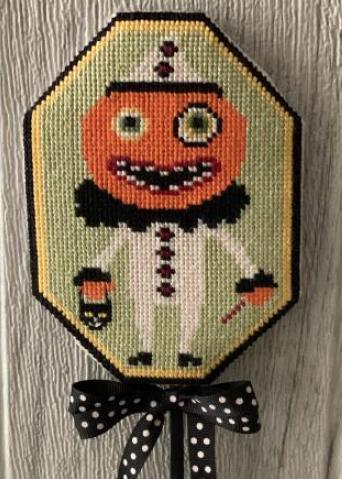 Fang and Big Eye Gang - Halloween Cross Stitch Book