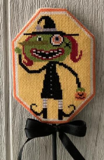 Fang and Big Eye Gang - Halloween Cross Stitch Book