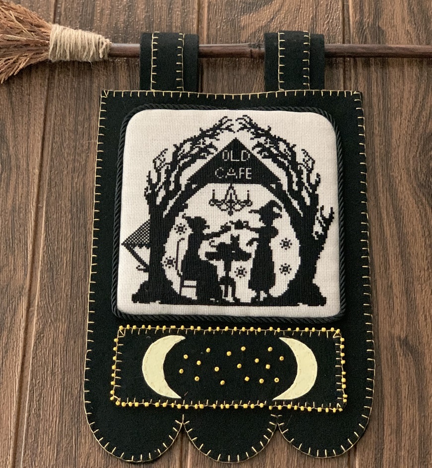 Old Cafe - Halloween Cross Stitch Book