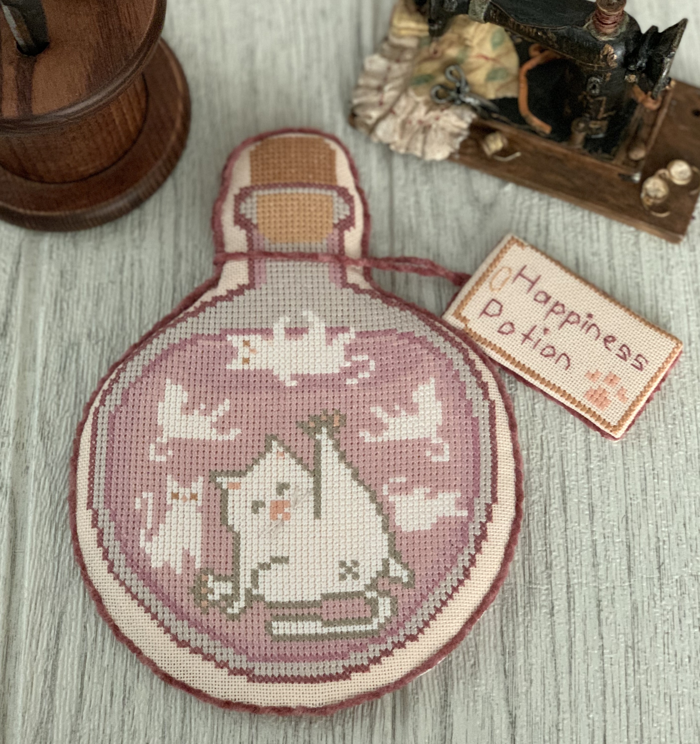 Happiness Potion - Cross Stitch Pattern
