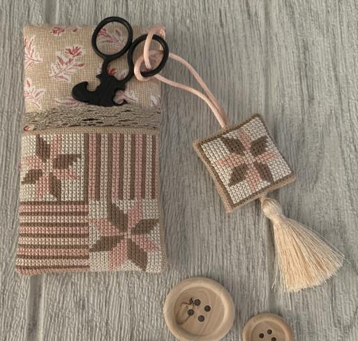 Santa's Patriotic Eve Set - Cross Stitch Pattern