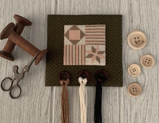 Santa's Patriotic Eve Set - Cross Stitch Pattern