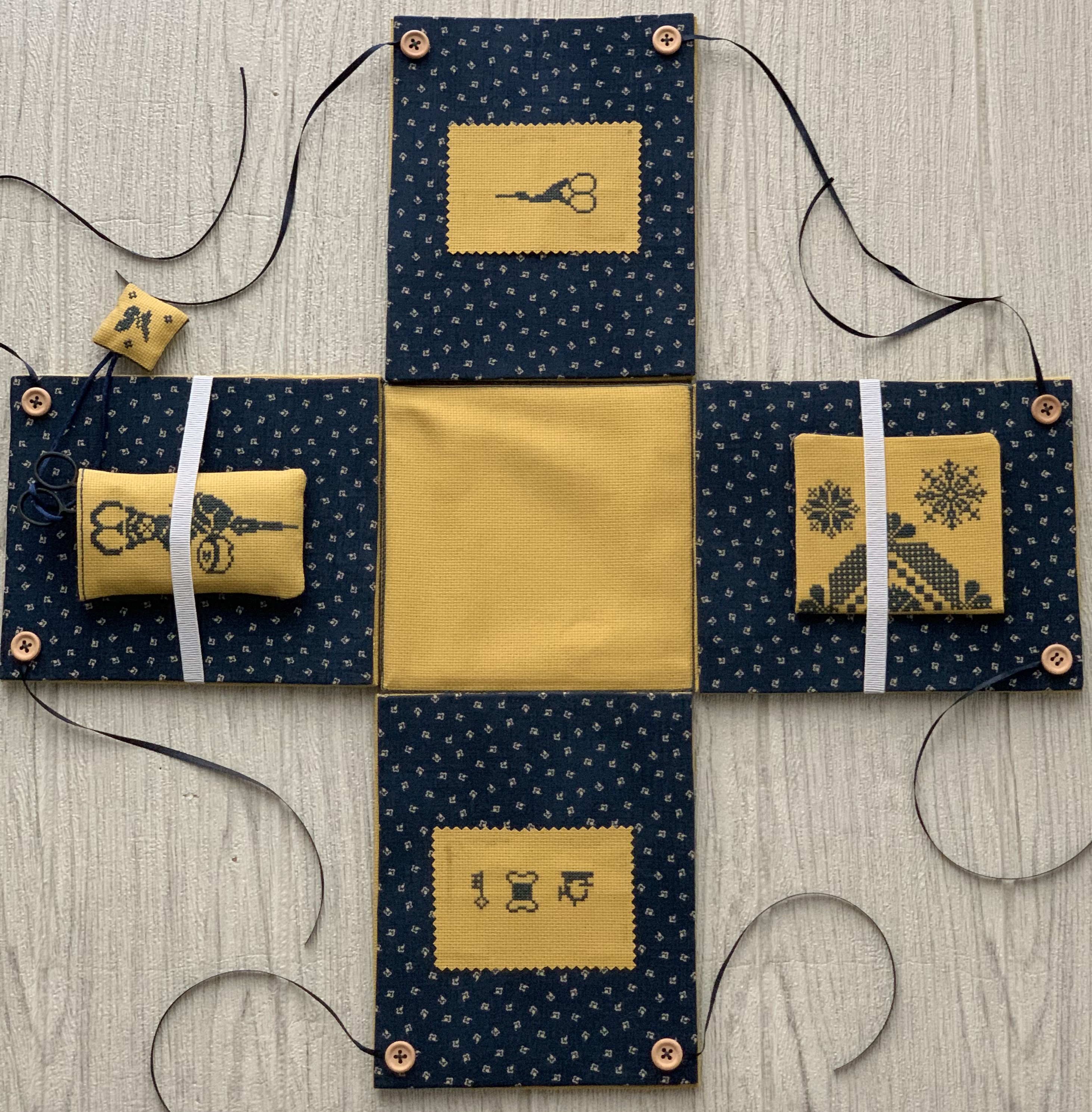 Keepsake Box Set - Cross Stitch Pattern