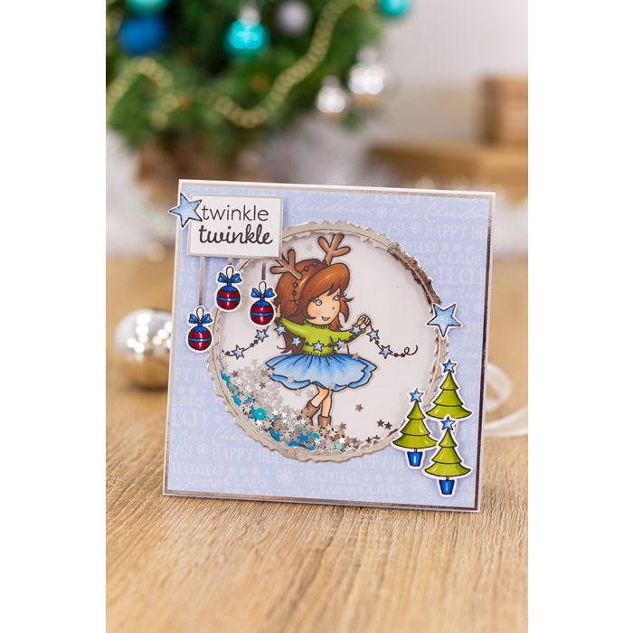 Twinkle Twinkle - Christmas Clear Stamp