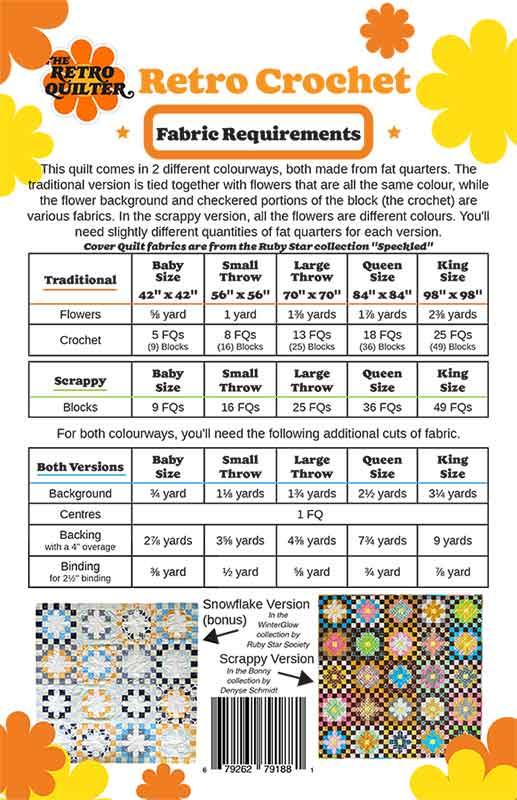 Retro Crochet - Quilt Pattern