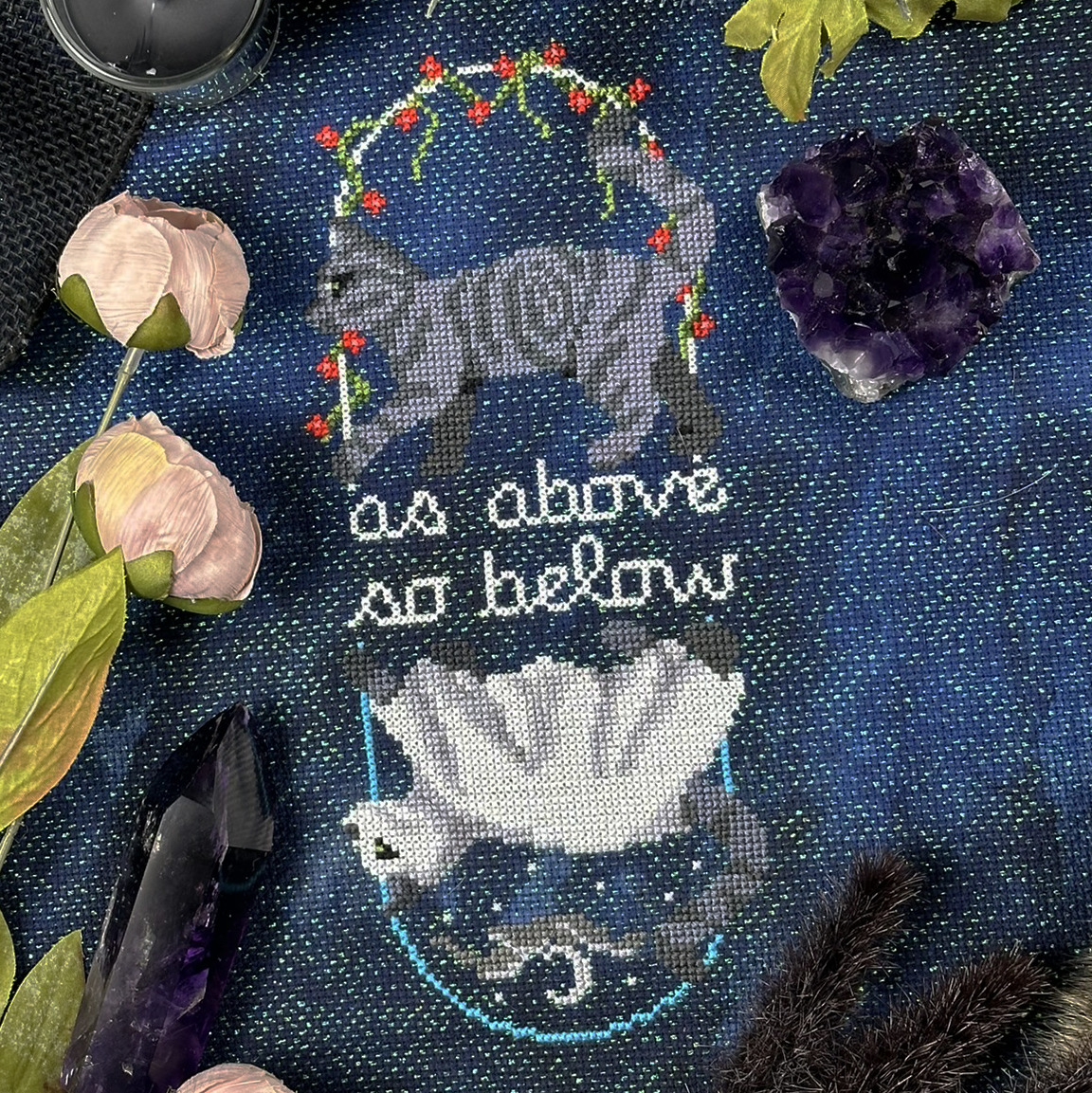 As Above So Below - Halloween Cross Stitch Pattern