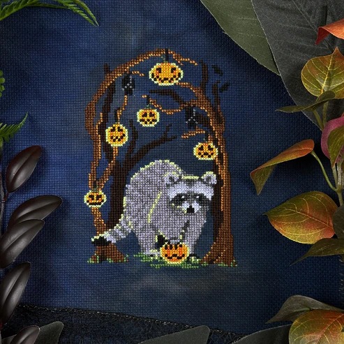 Feral and Spooky - Halloween Cross Stitch Pattern