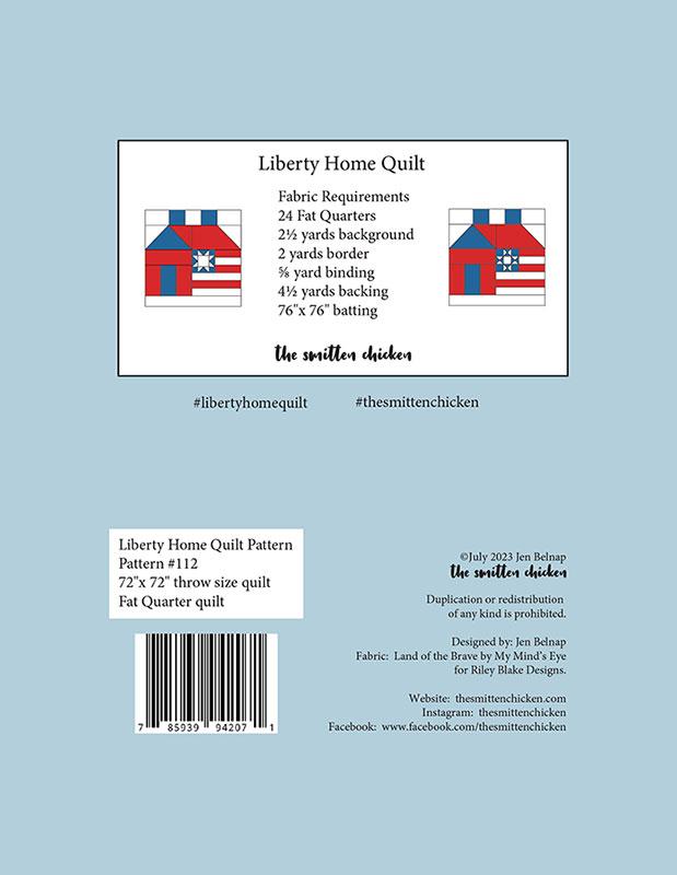 Liberty Home - Quilt Pattern
