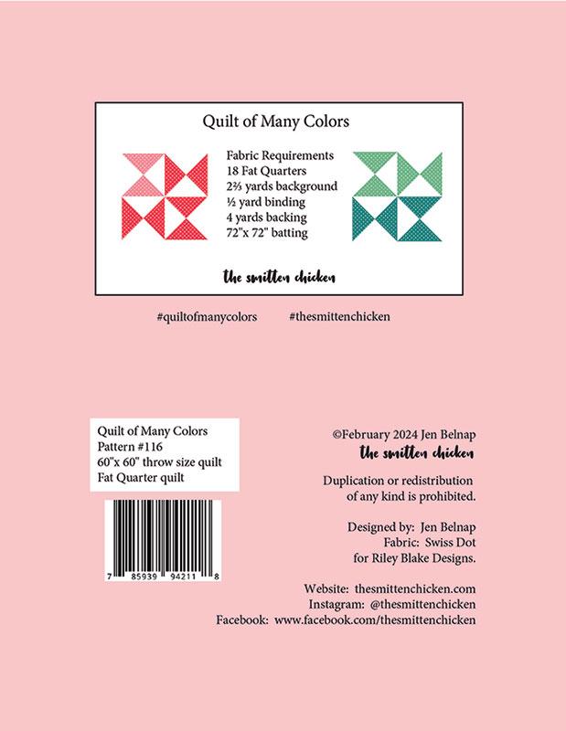 Quilt of Many Colors - Quilt Pattern