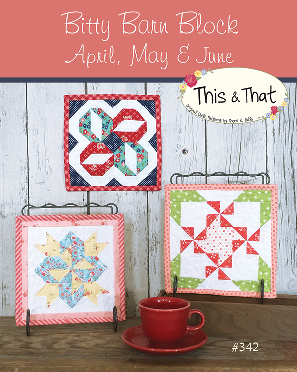 Bitty Barn April-June - Quilt Pattern