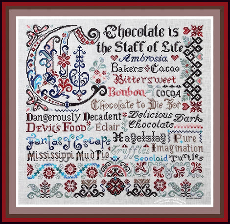 Chocolate Cravings - Cross Stitch Pattern