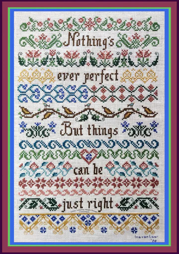 Contentment - Cross Stitch Pattern
