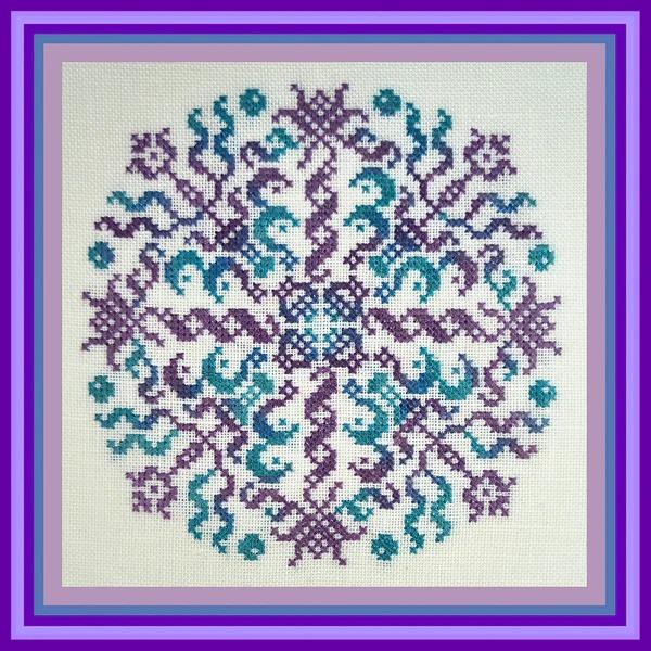 Cosmic Ripple - Cross Stitch Pattern